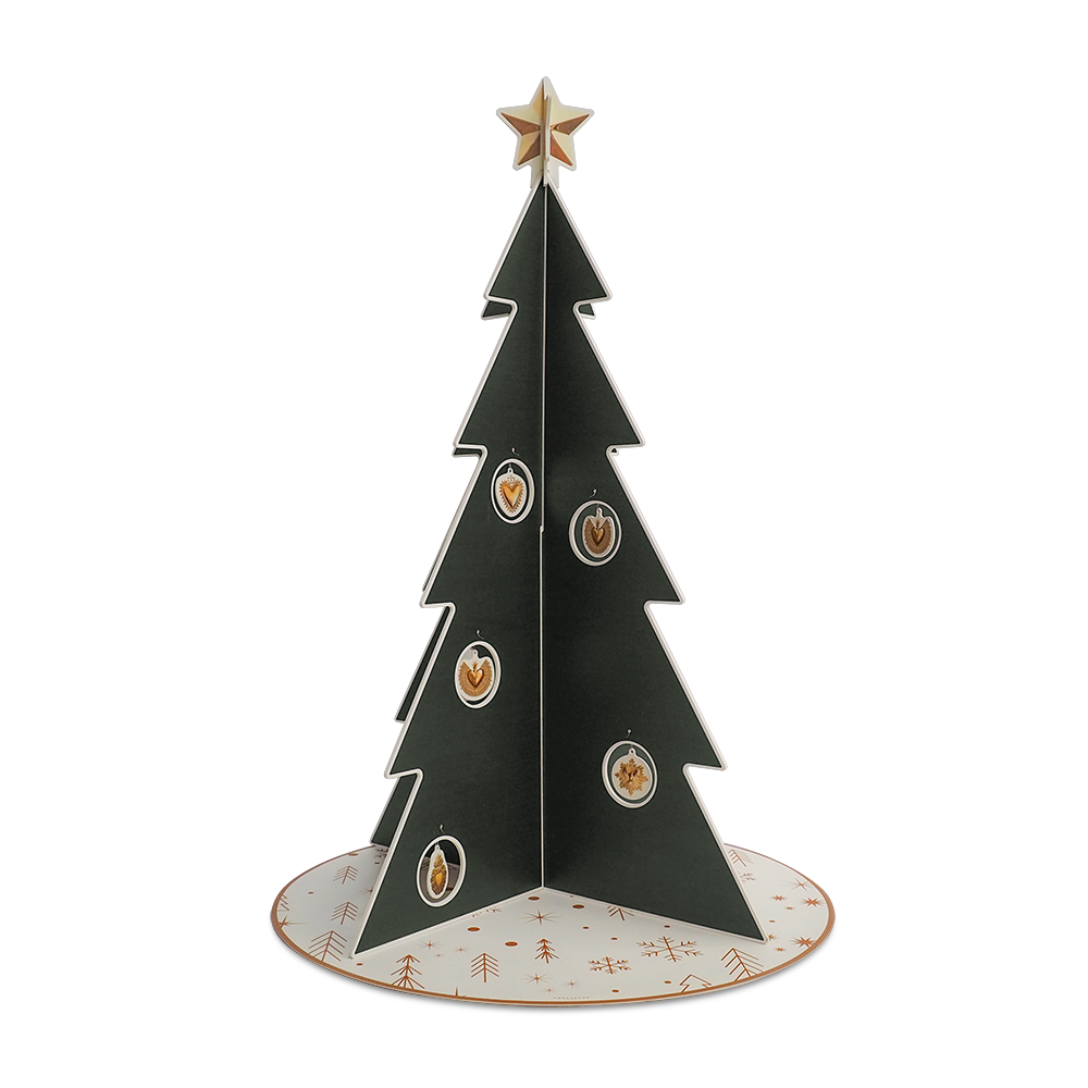 Christmas tree PVC Wood Khaki XL