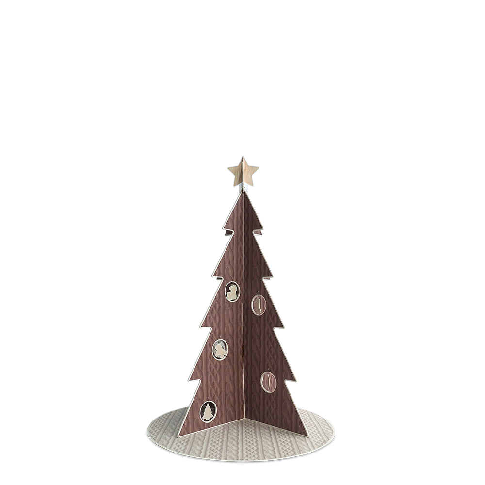 Christmas tree PVC Wool Brown M