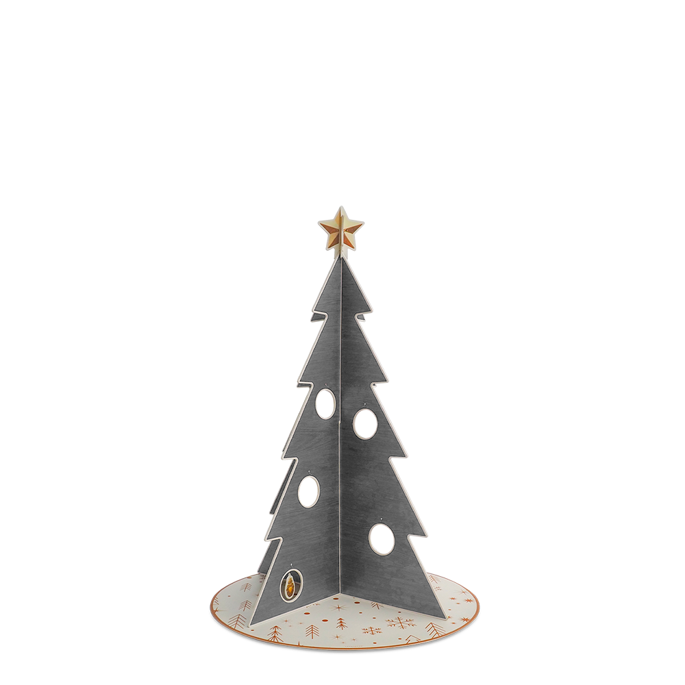 Christmas tree PVC Wood Gris M