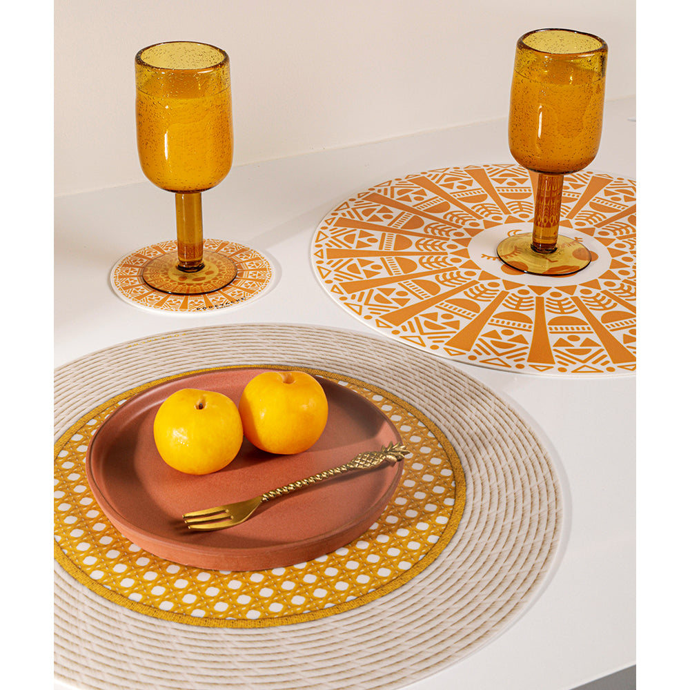 Manfria vinyl placemat