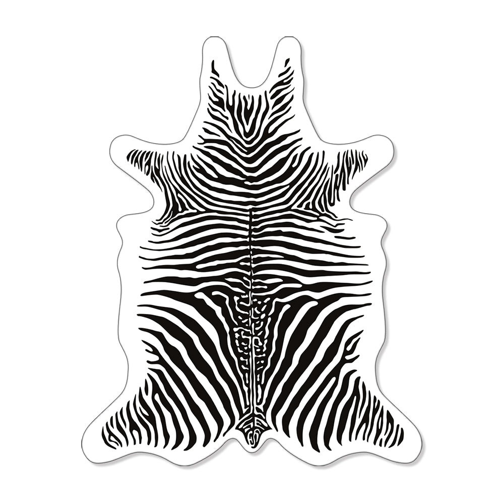 Zebra XL vinyl mat