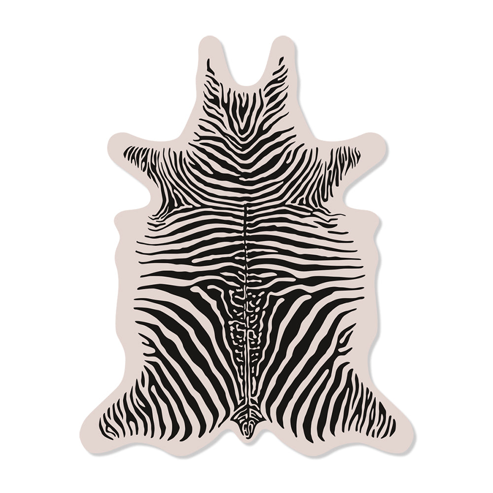 Zebra XXL vinyl carpet