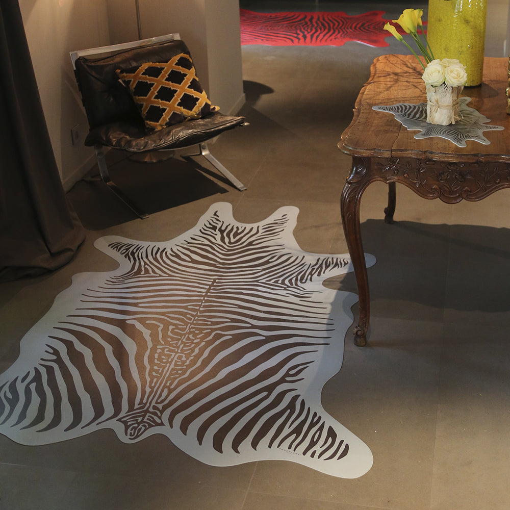 Zebra M vinyl carpet