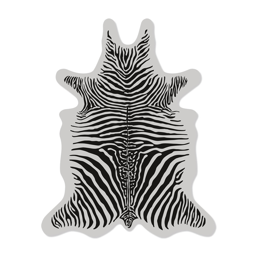 Zebra XL vinyl mat