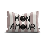 Pôdevache x Smiley® Mon Amour velvet cushion