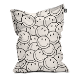 Pôdevache x Smiley® Smiling outdoor pouffe