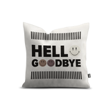 Pôdevache x Smiley® Goodbye velvet cushion