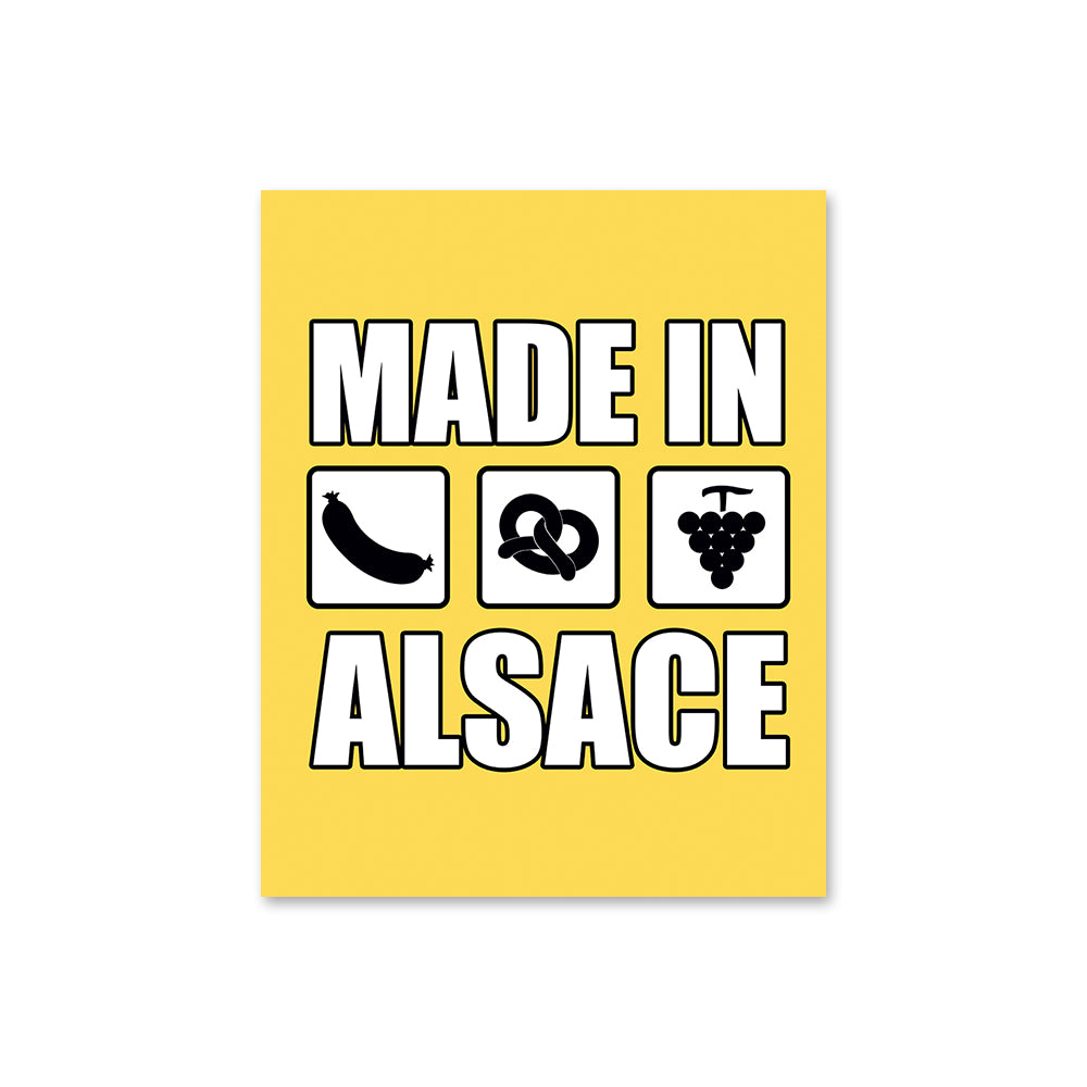 Made in Alsace poster