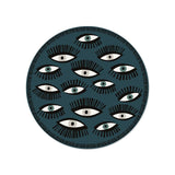 Multi Eyes vinyl placemat