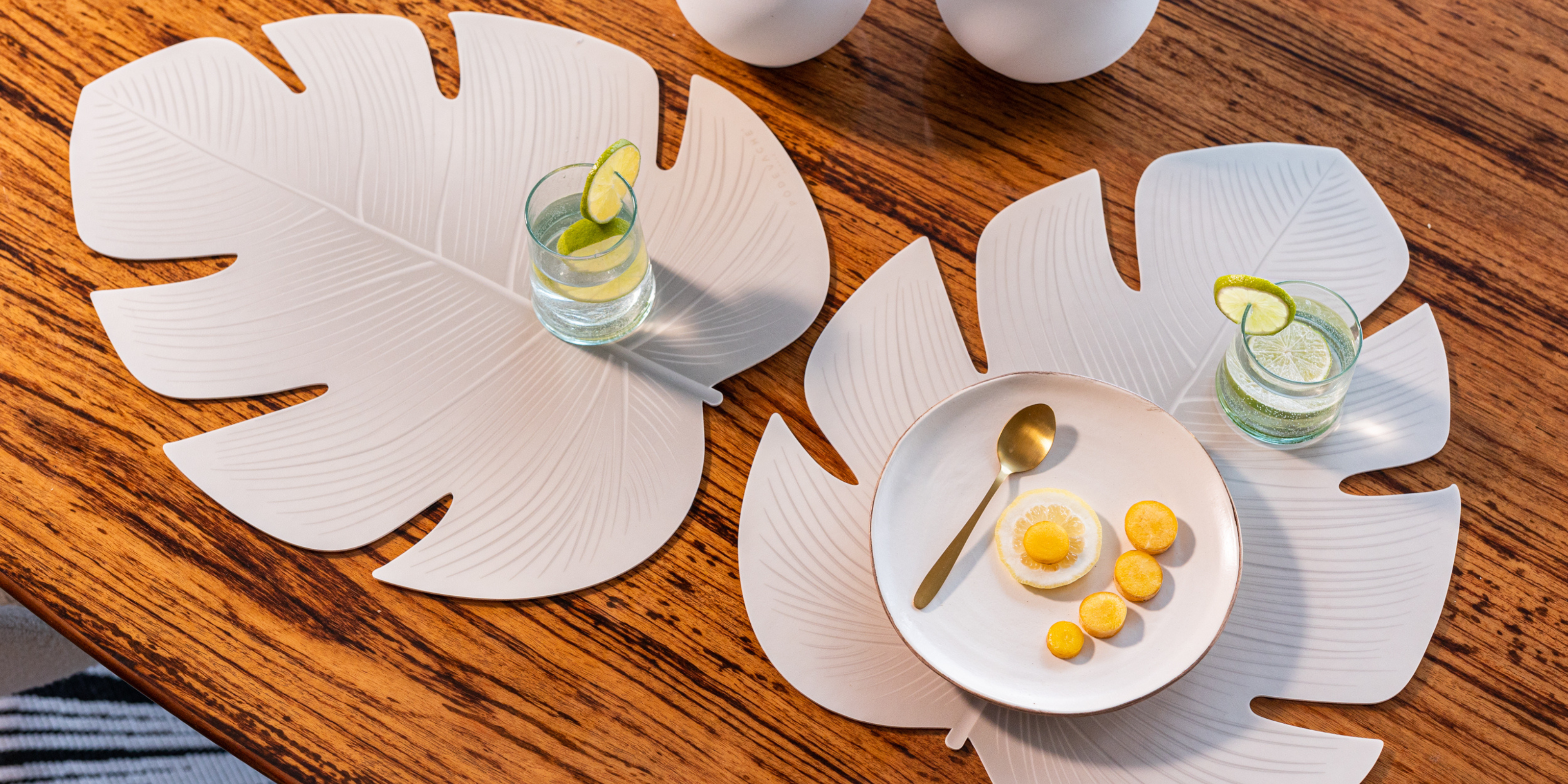 Sets de table vinyle Thème Feuille