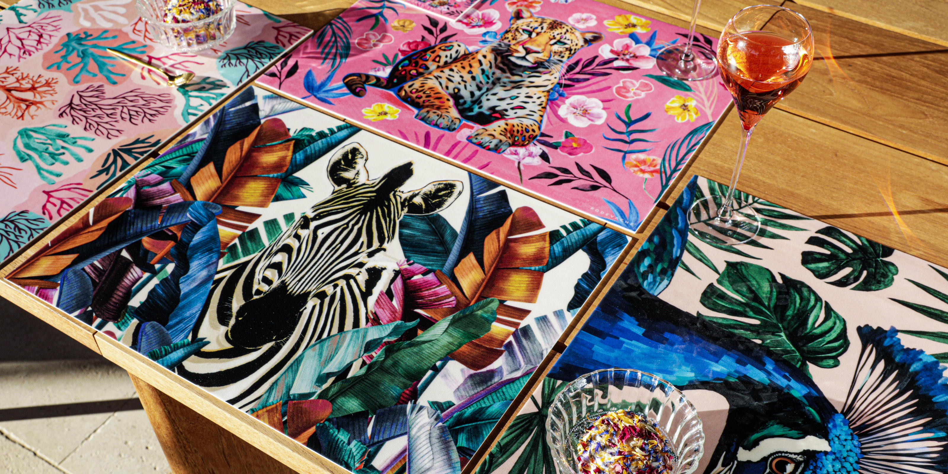 Sets de table vinyle - Animalier