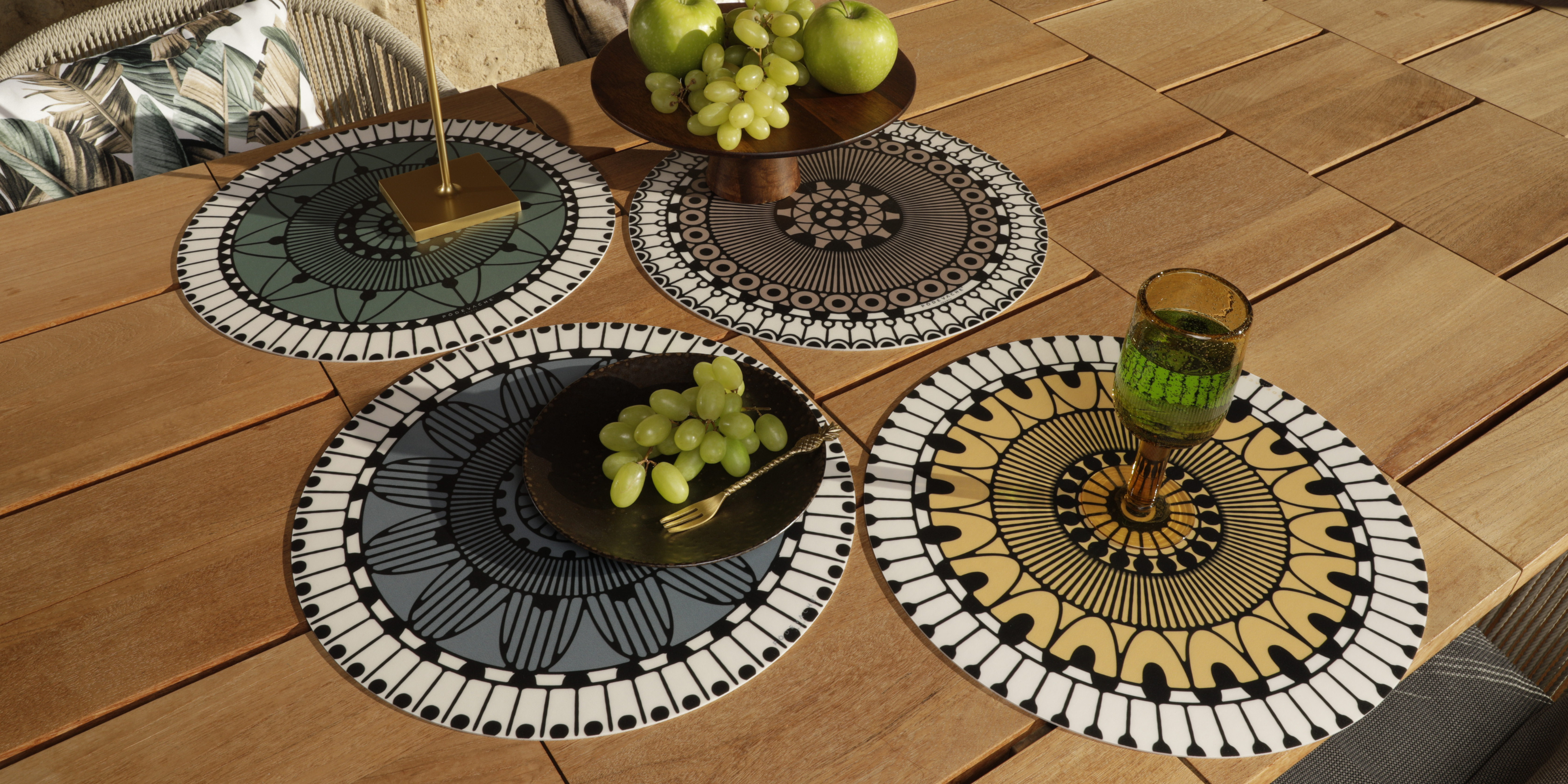 Sets de table vinyle - Soleil
