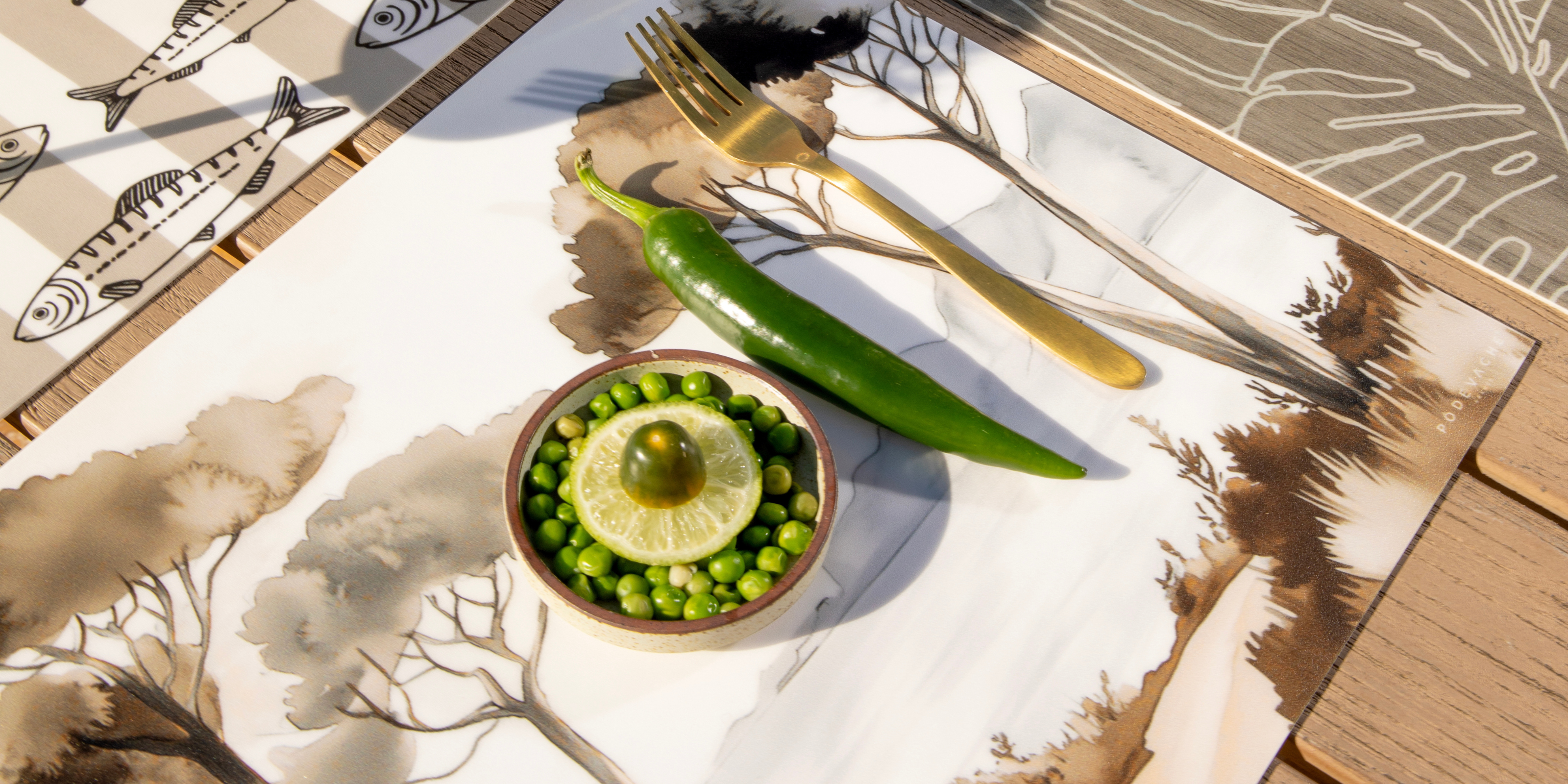 Sets de table vinyle - Végétal