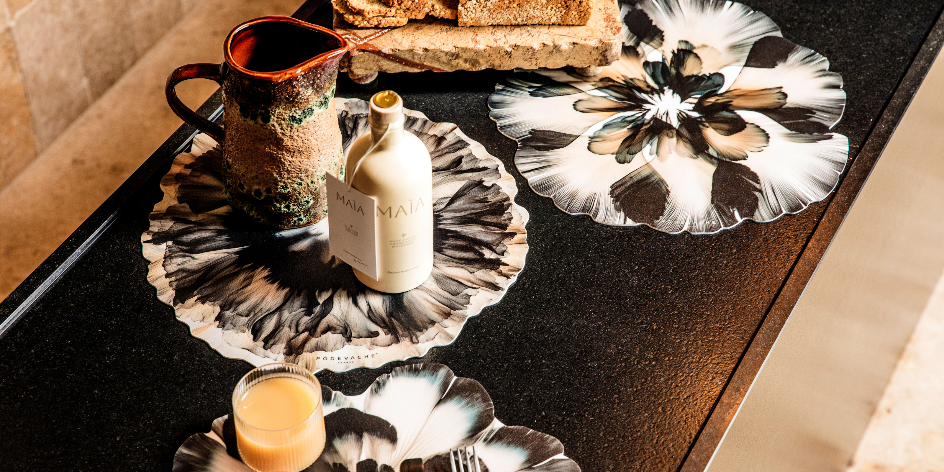 Sets de table vinyle - Botanique