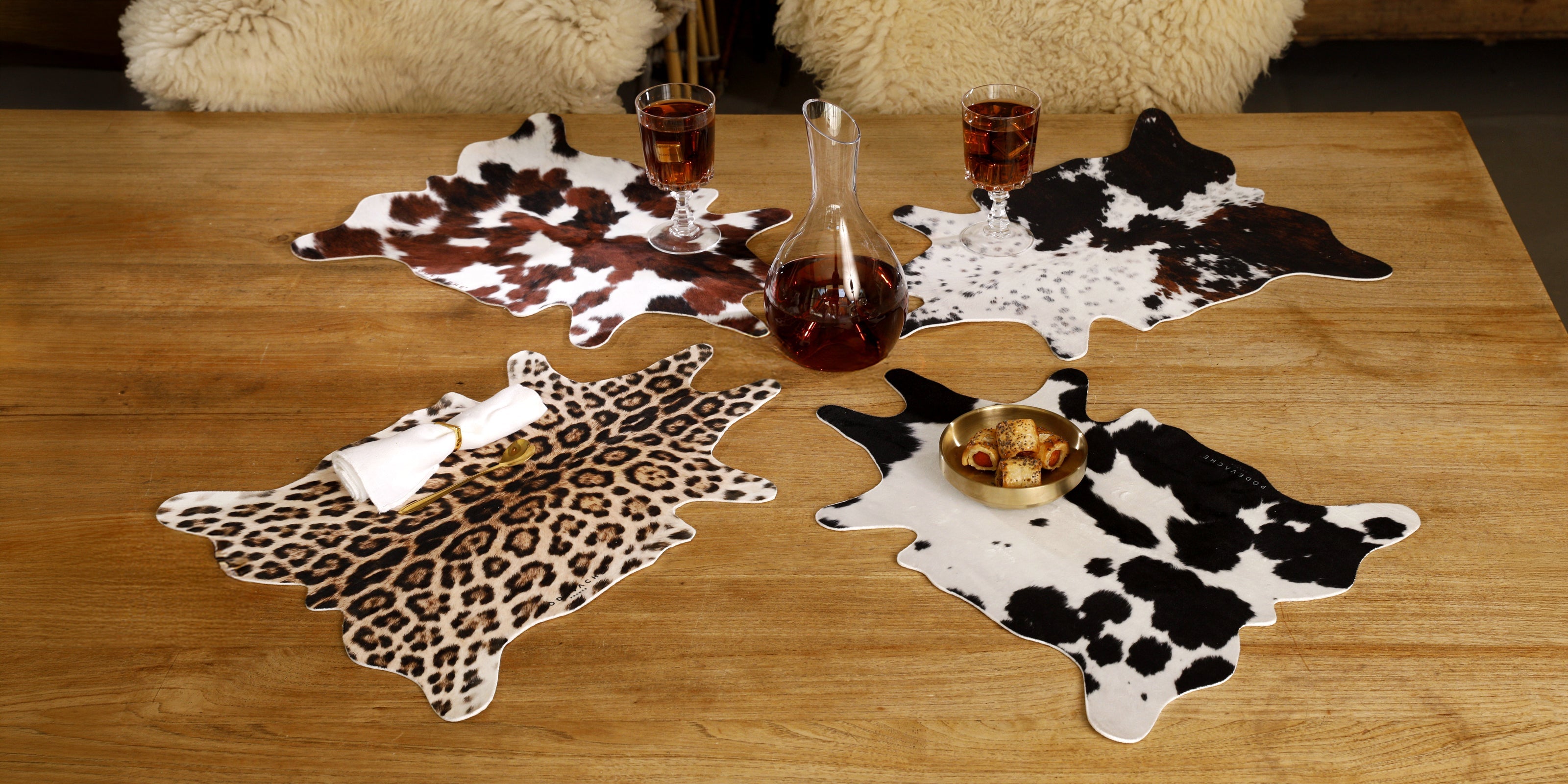 Sets de table velours