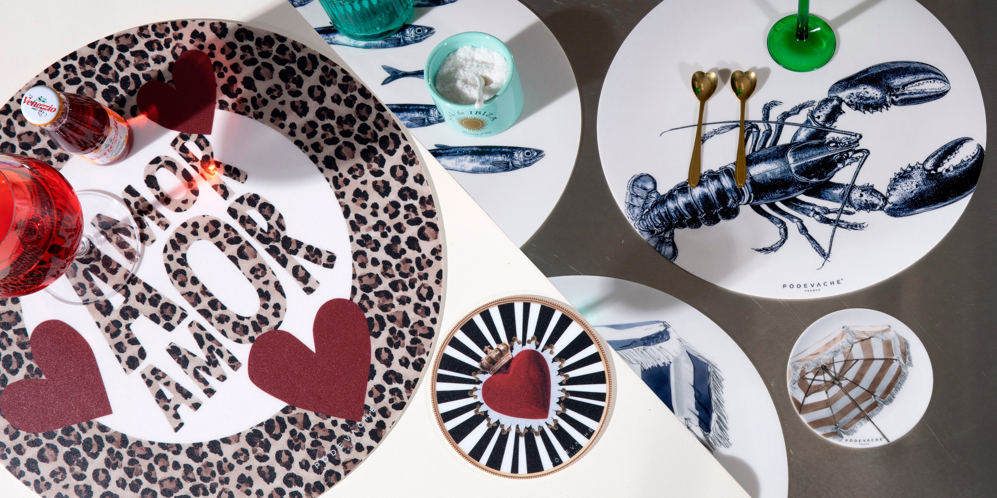 Dessous de verre vinyle