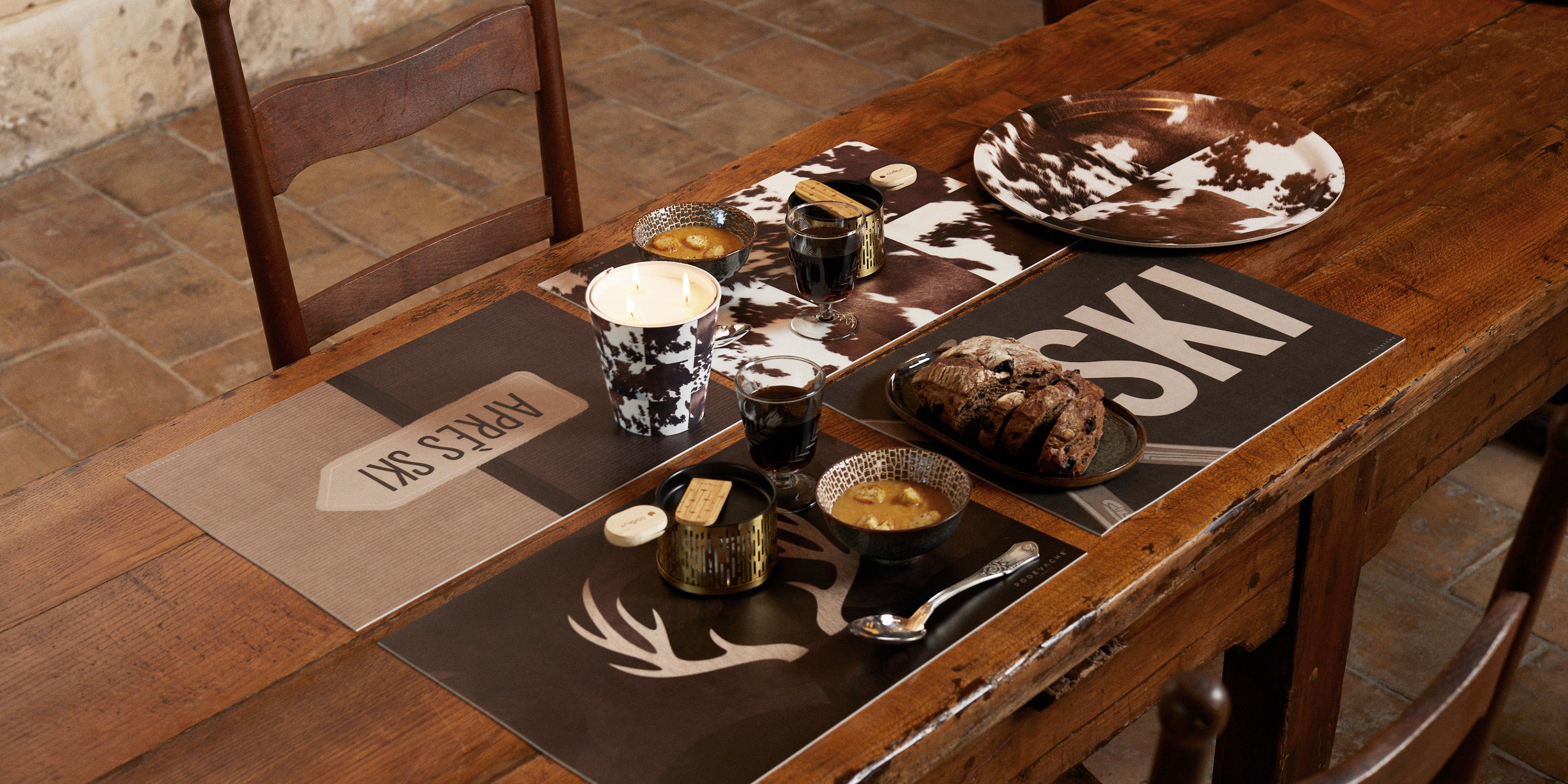 Sets de table - Collection Montagne