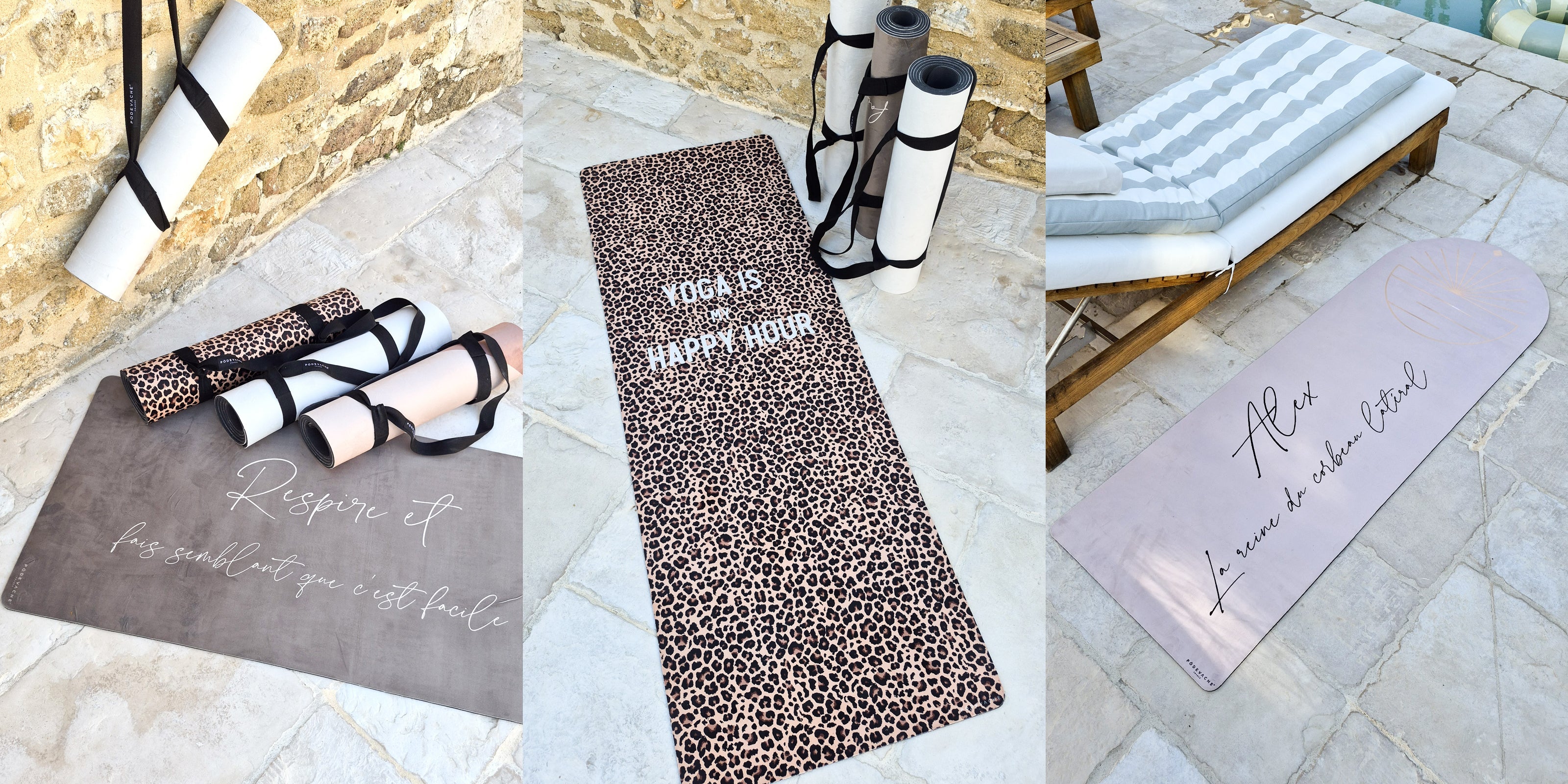 Tapis de yoga personnalisé