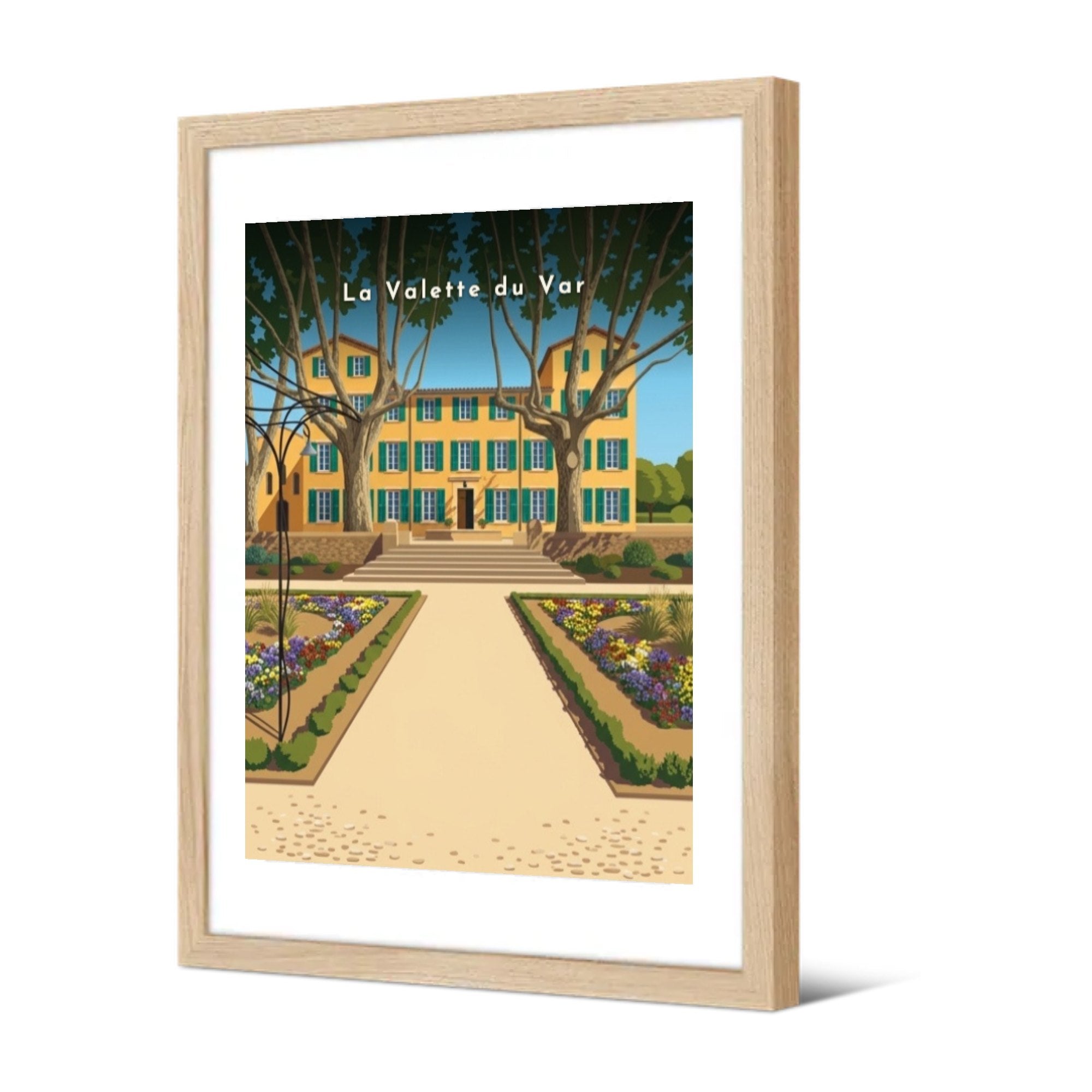 Domaine de Baudouvin — Pôdevache, encadrée, vue de trois quarts