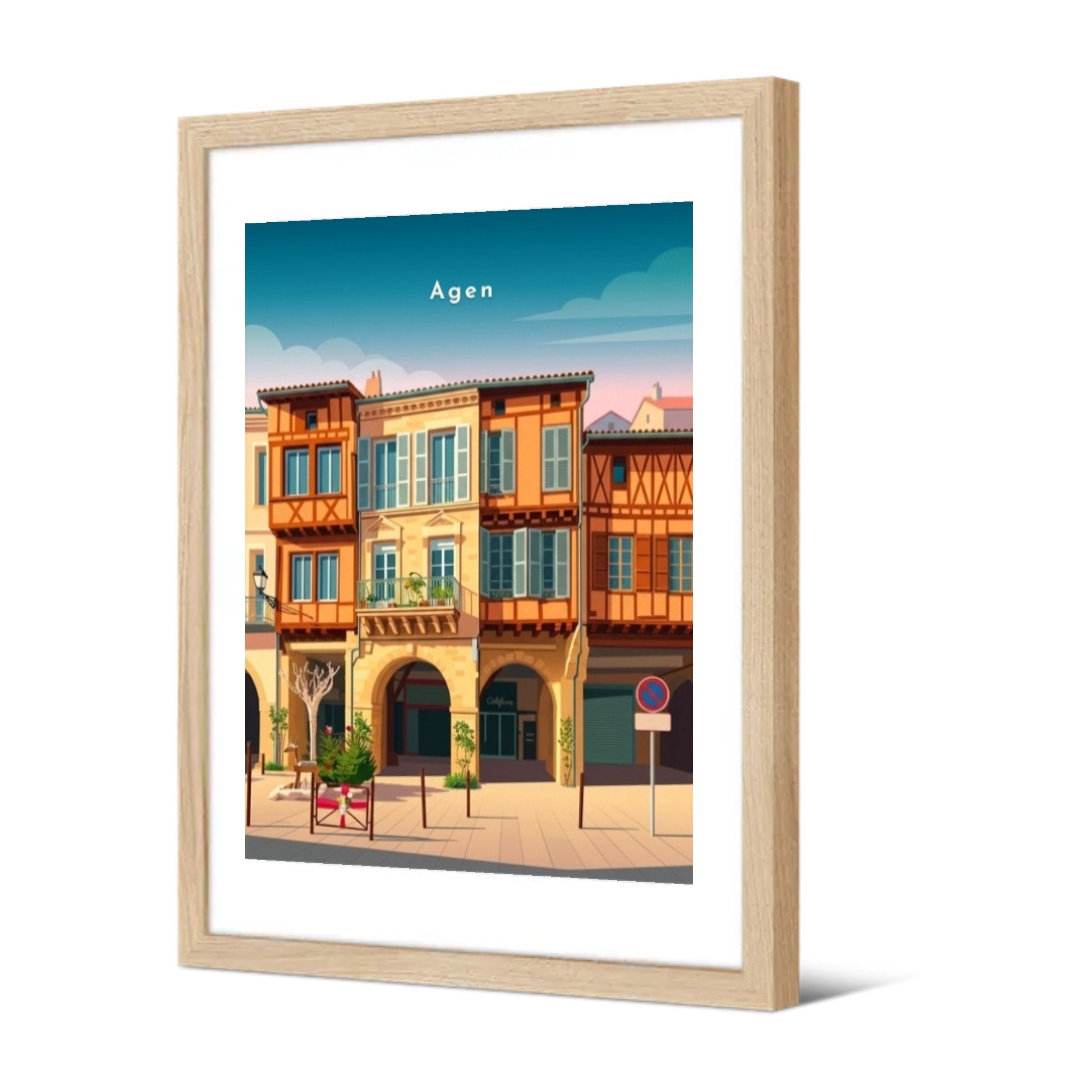 Rue des Cornières — Pôdevache, encadrée, vue de trois quarts