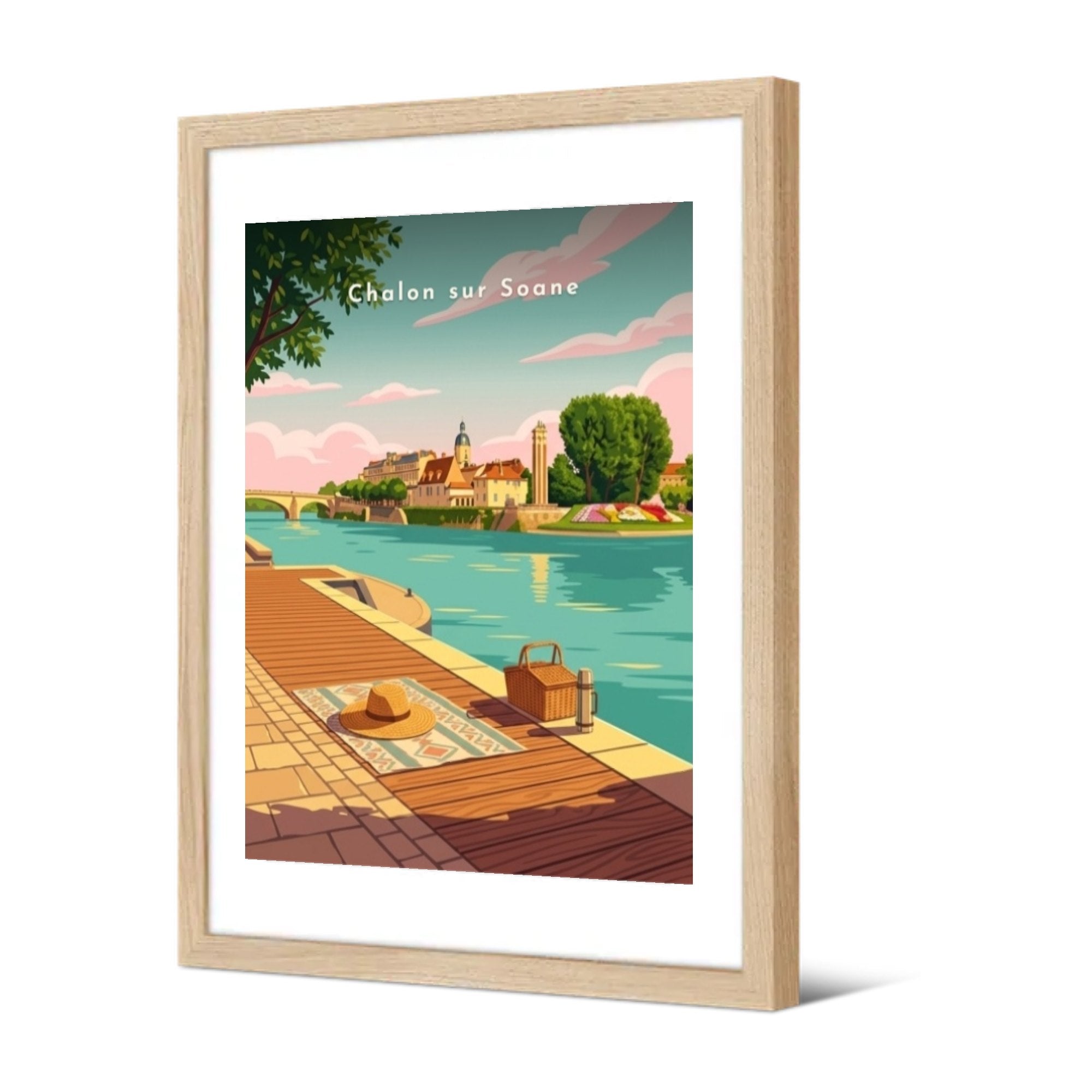 Chalon sur Soane — Pôdevache, encadrée, vue de trois quarts