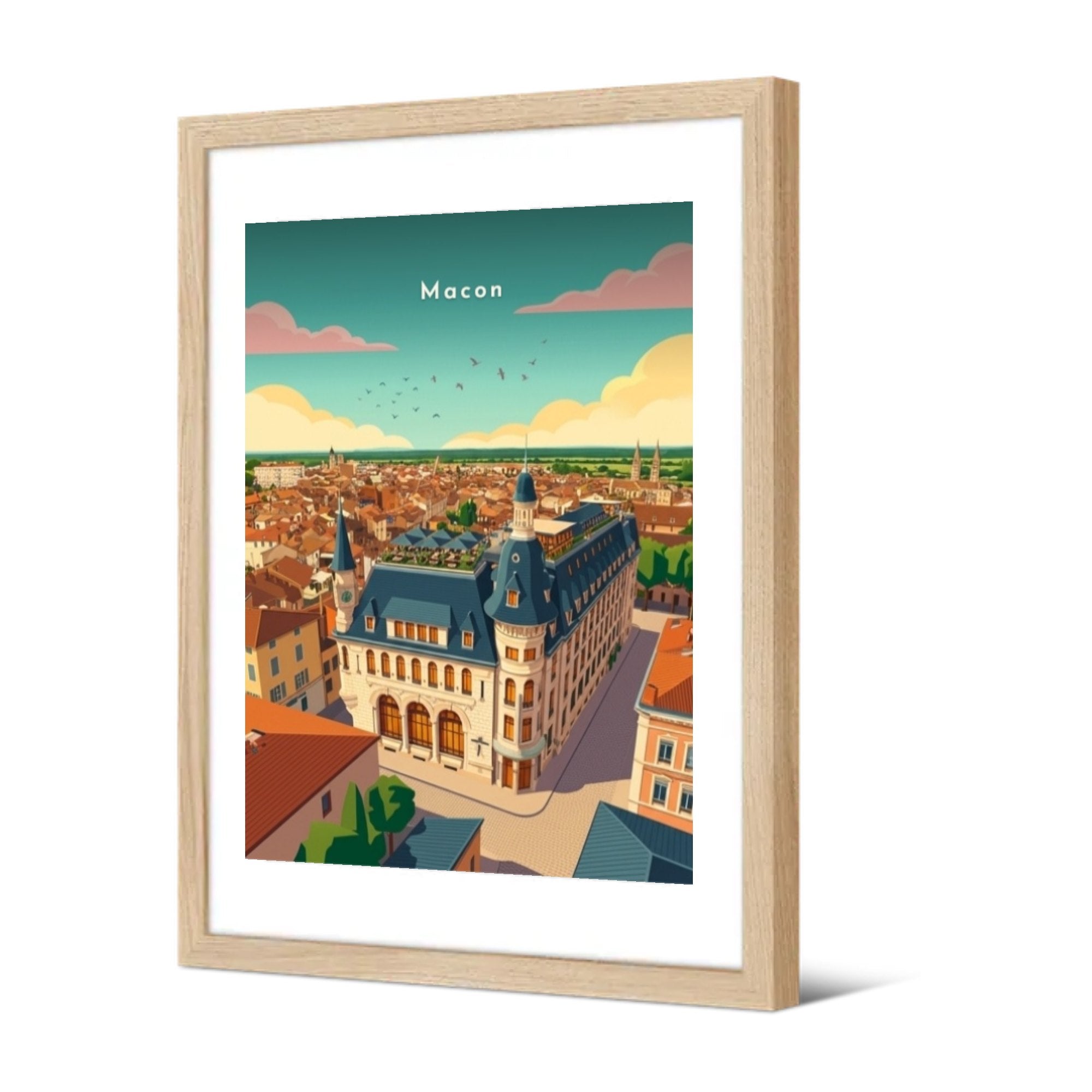 L'Hôtel Panorama 360 — Pôdevache, encadrée, vue de trois quarts