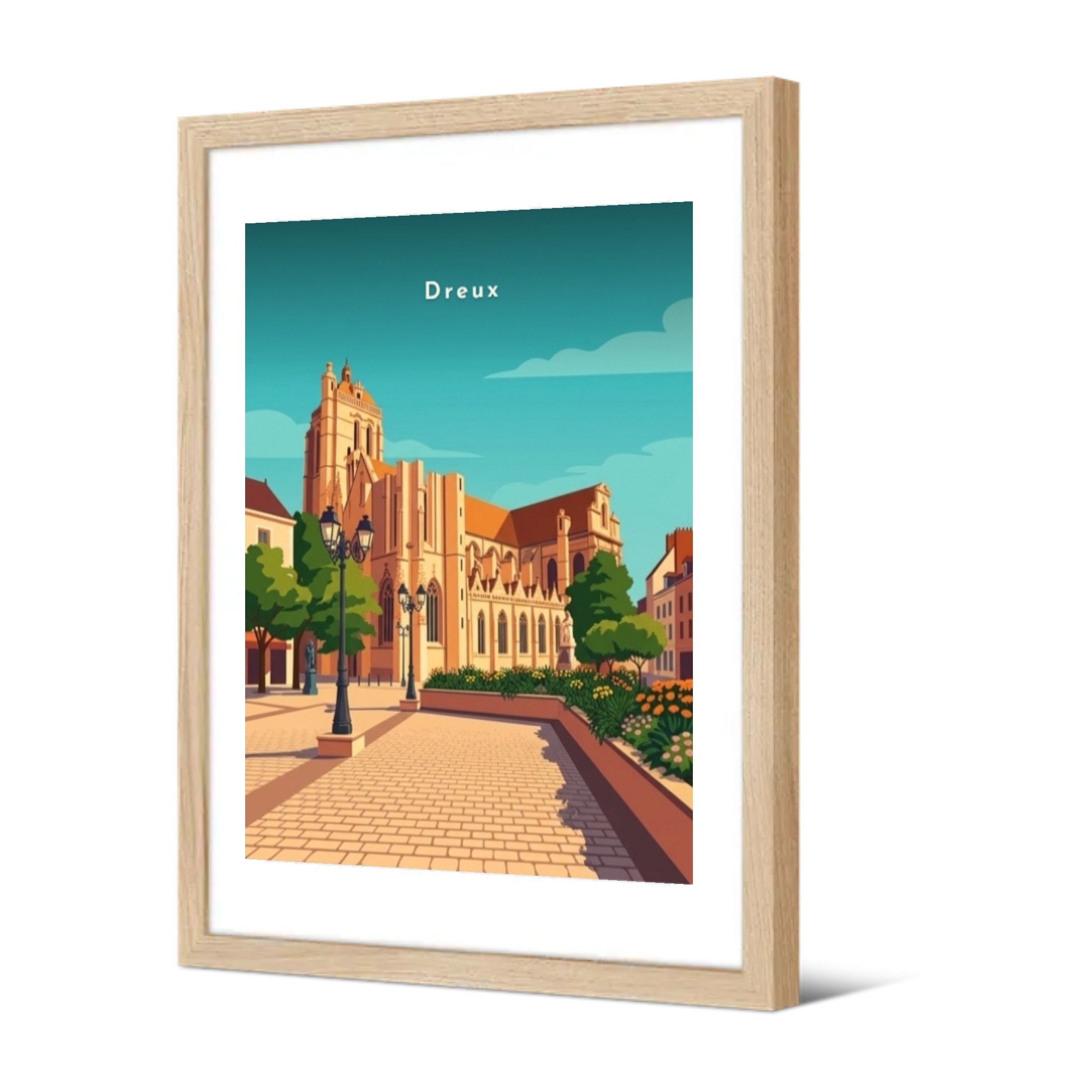 Église Saint-Pierre — Pôdevache, encadrée, vue de trois quarts