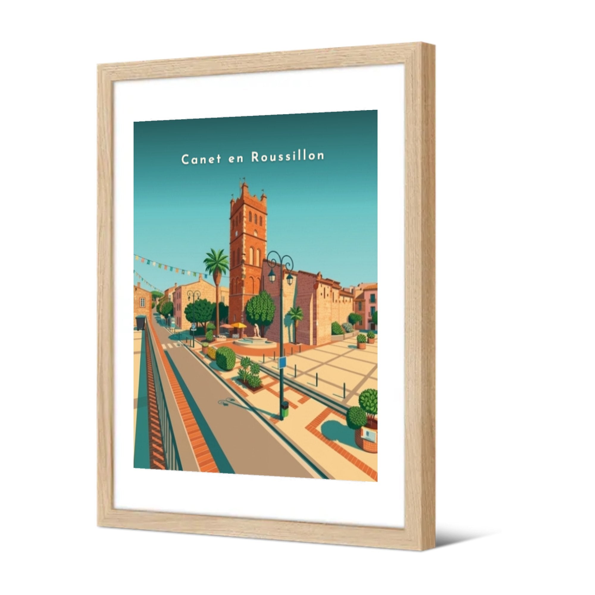 Église Saint-Jacques — Pôdevache, encadrée, vue de trois quarts