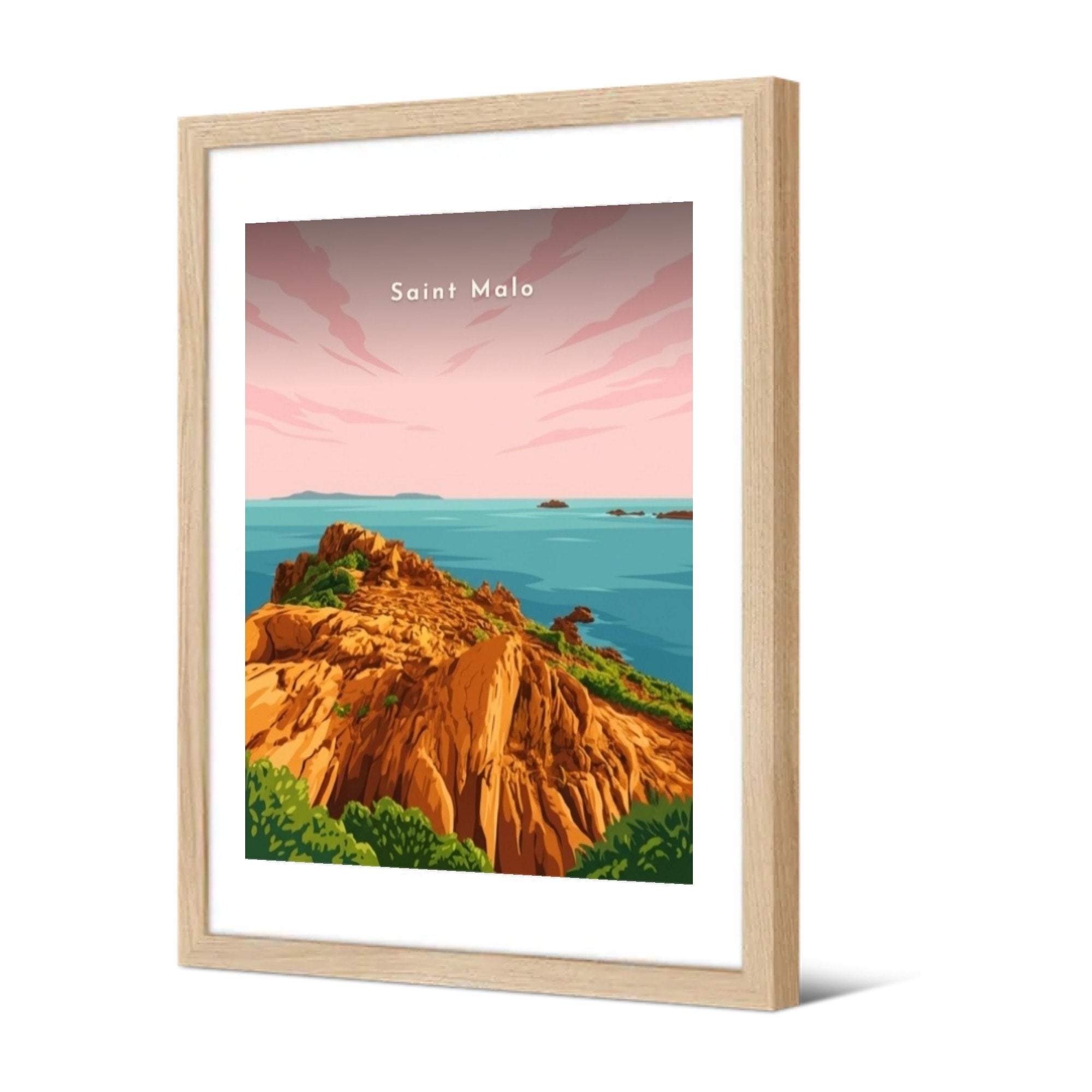 La pointe de la Varde — Pôdevache, encadrée, vue de trois quarts
