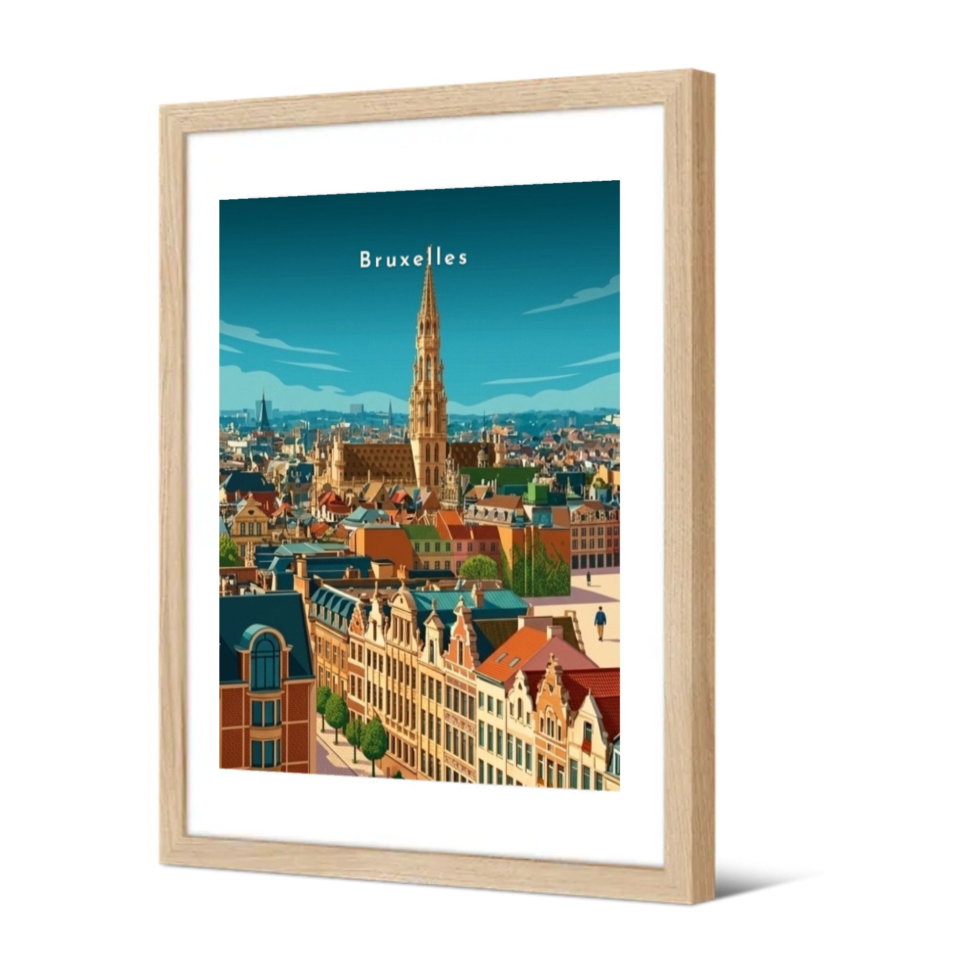 L'Hôtel de Ville — Pôdevache, encadrée, vue de trois quarts