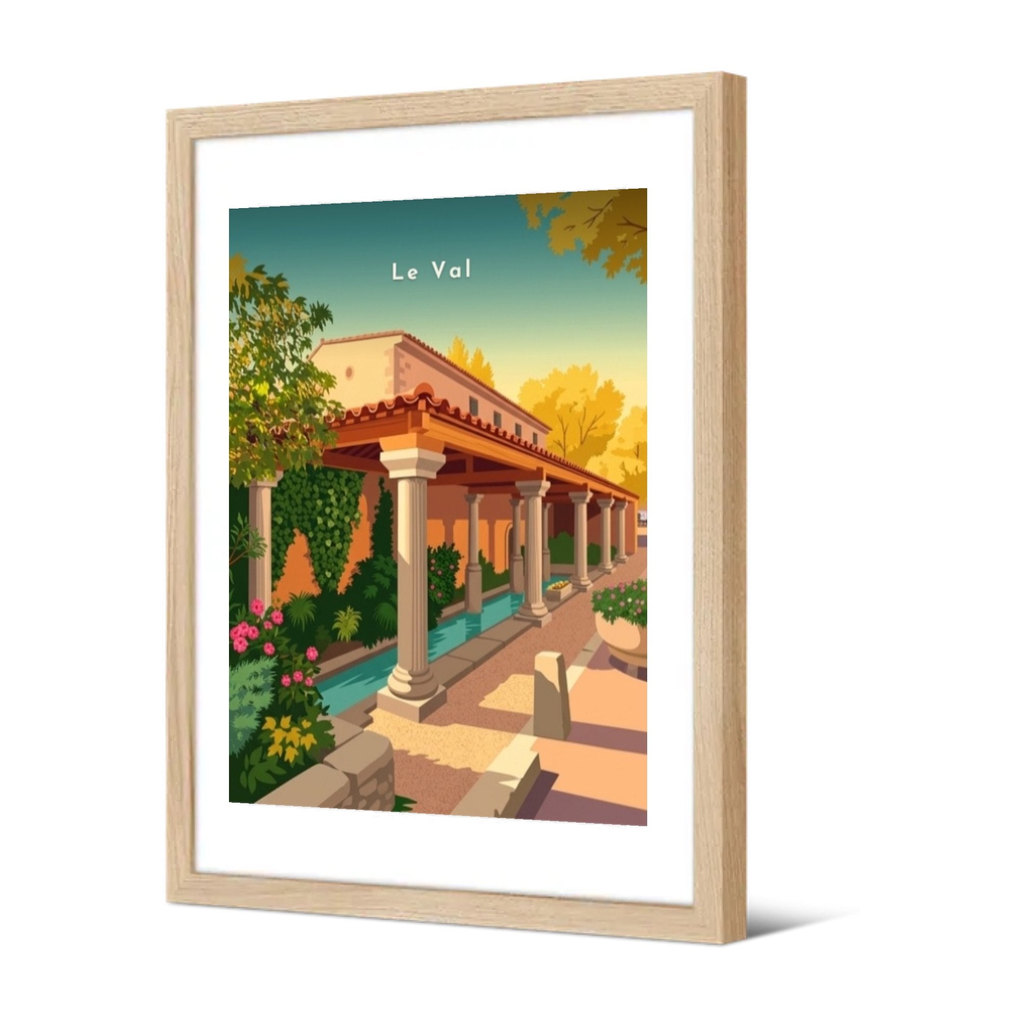 Le Jardin des Carmes — Pôdevache, encadrée, vue de trois quarts
