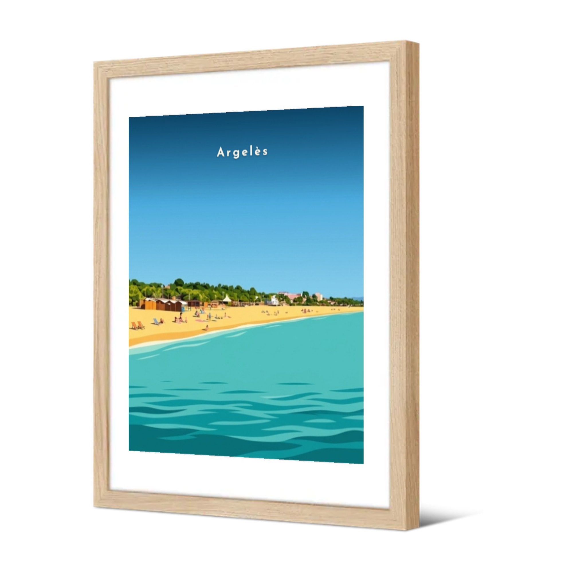 Argelès — Pôdevache, encadrée, vue de trois quarts