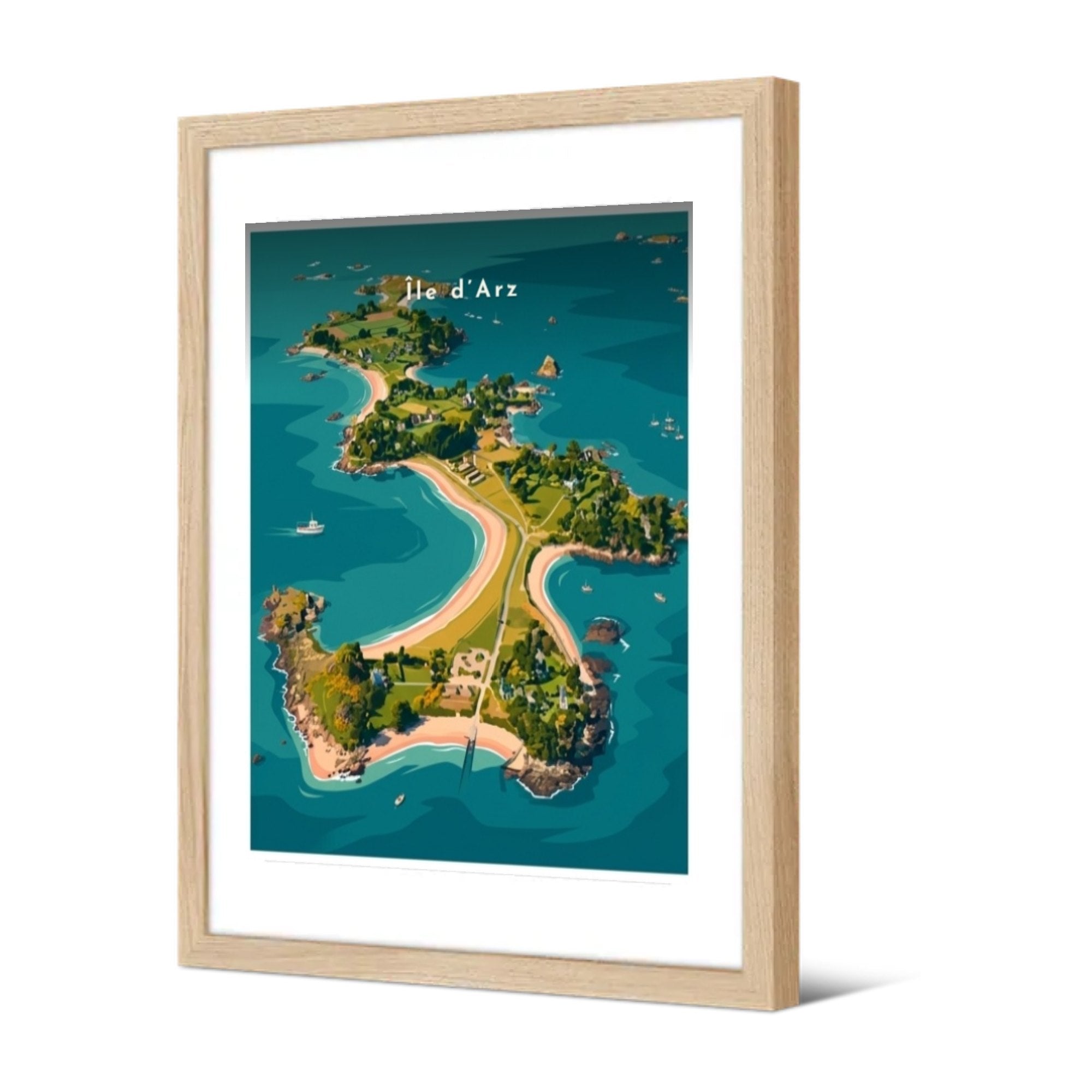 Vue aérienne — Pôdevache, encadrée, vue de trois quarts