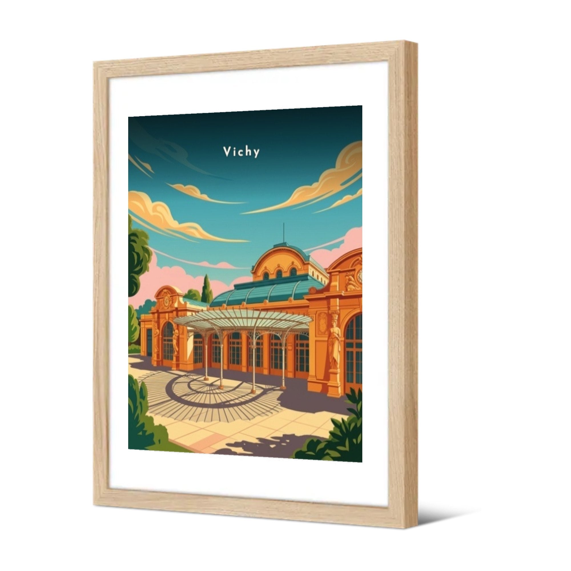 L'Opéra — Pôdevache, encadrée, vue de trois quarts