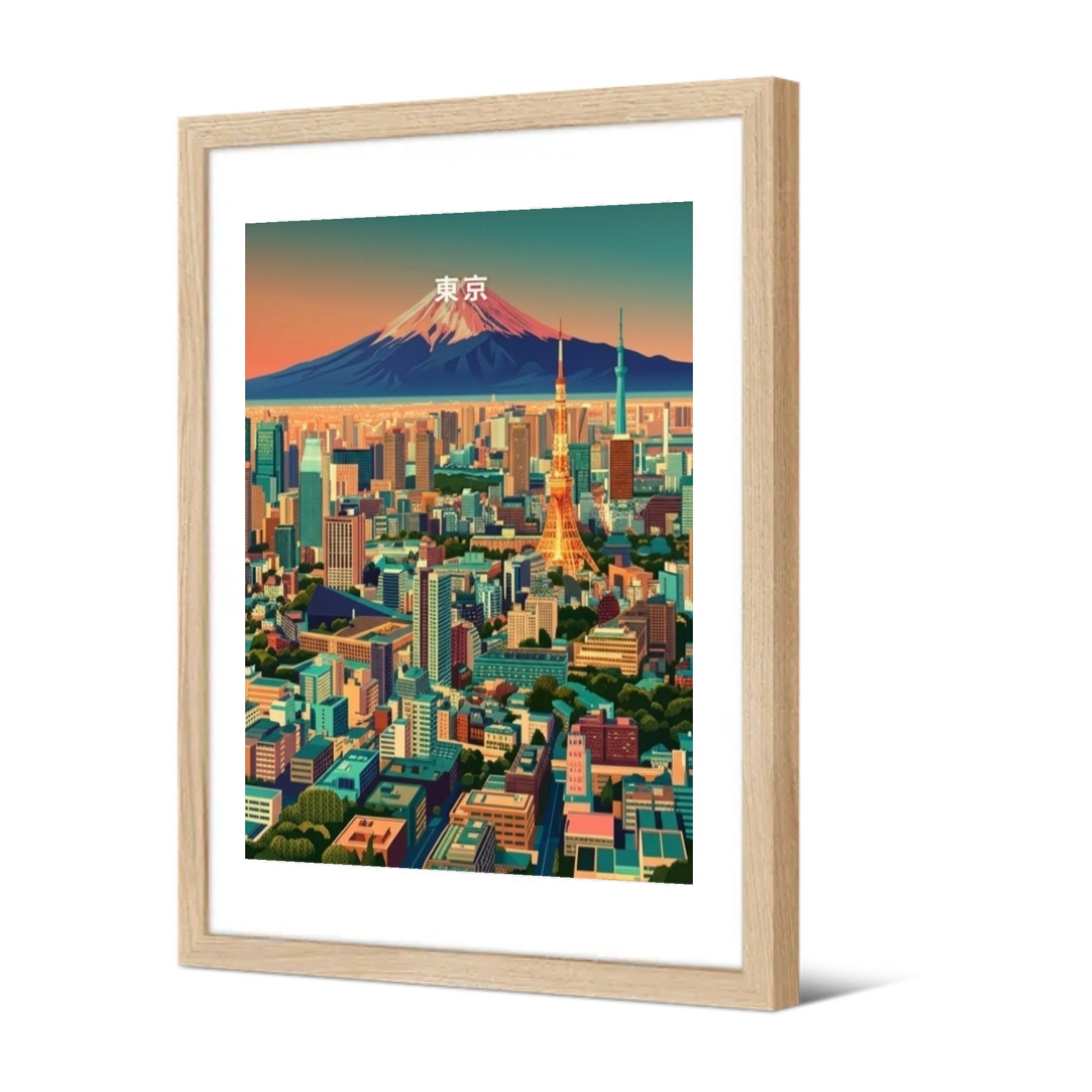 Tokyo — Pôdevache, encadrée, vue de trois quarts