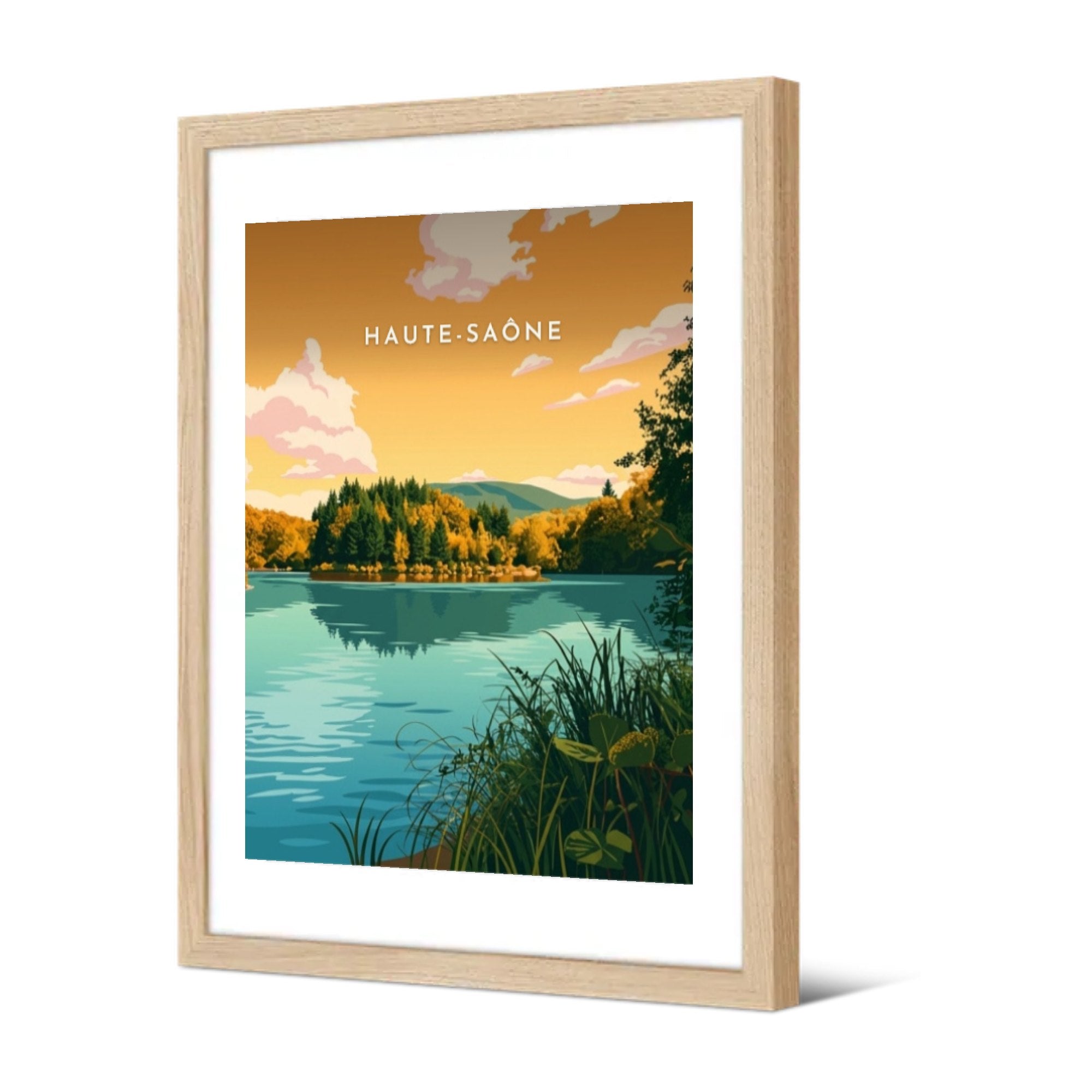 Haute-Saône — Pôdevache, encadrée, vue de trois quarts