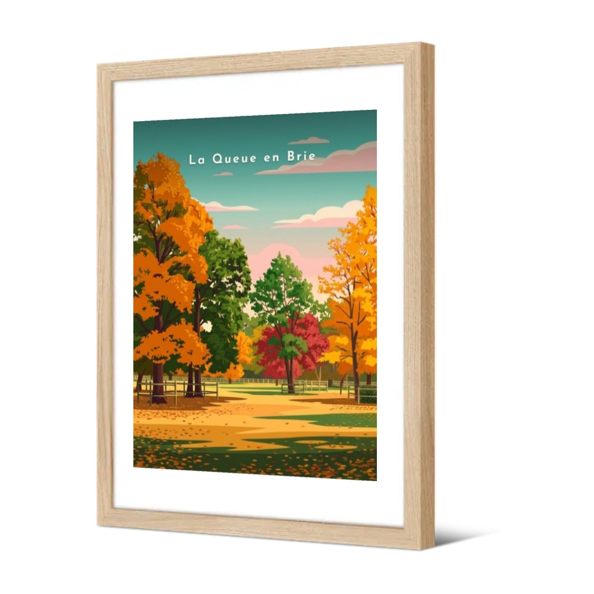 Forêt de Notre-Dame — Pôdevache, encadrée, vue de trois quarts