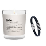 Bougie bijou — modèle Family Papa