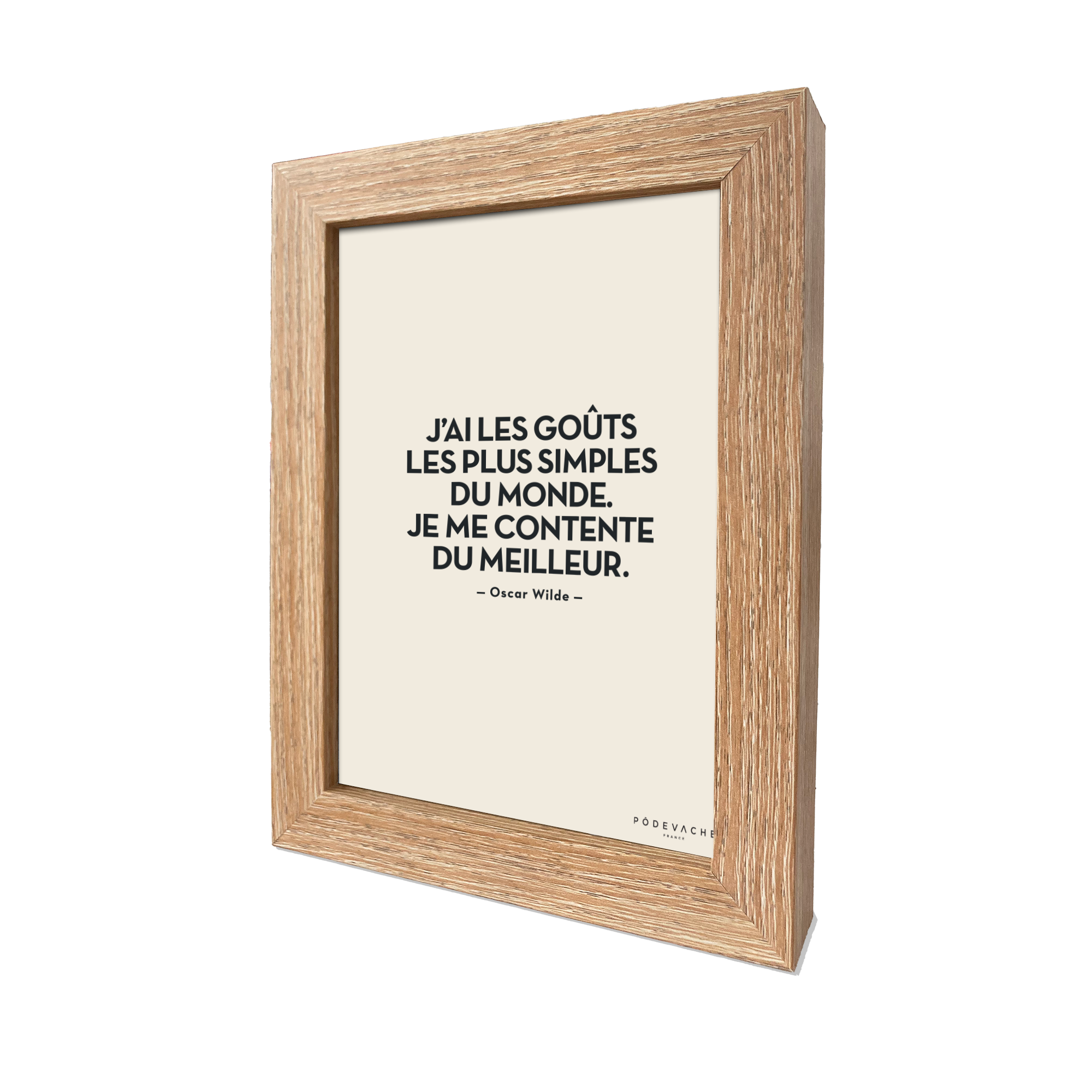 Carte postale message Gouts Simples