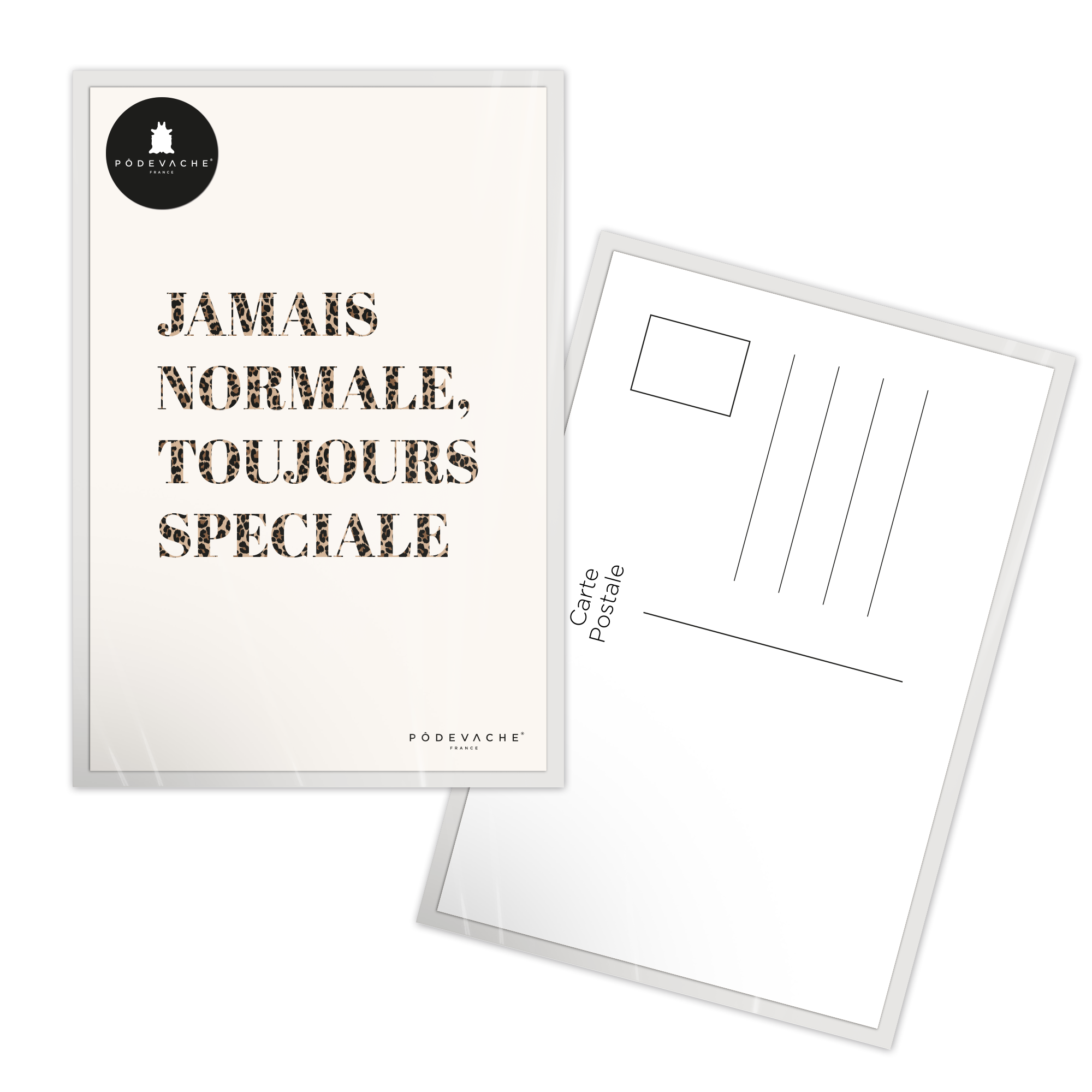 Carte postale message Toujours Spéciale