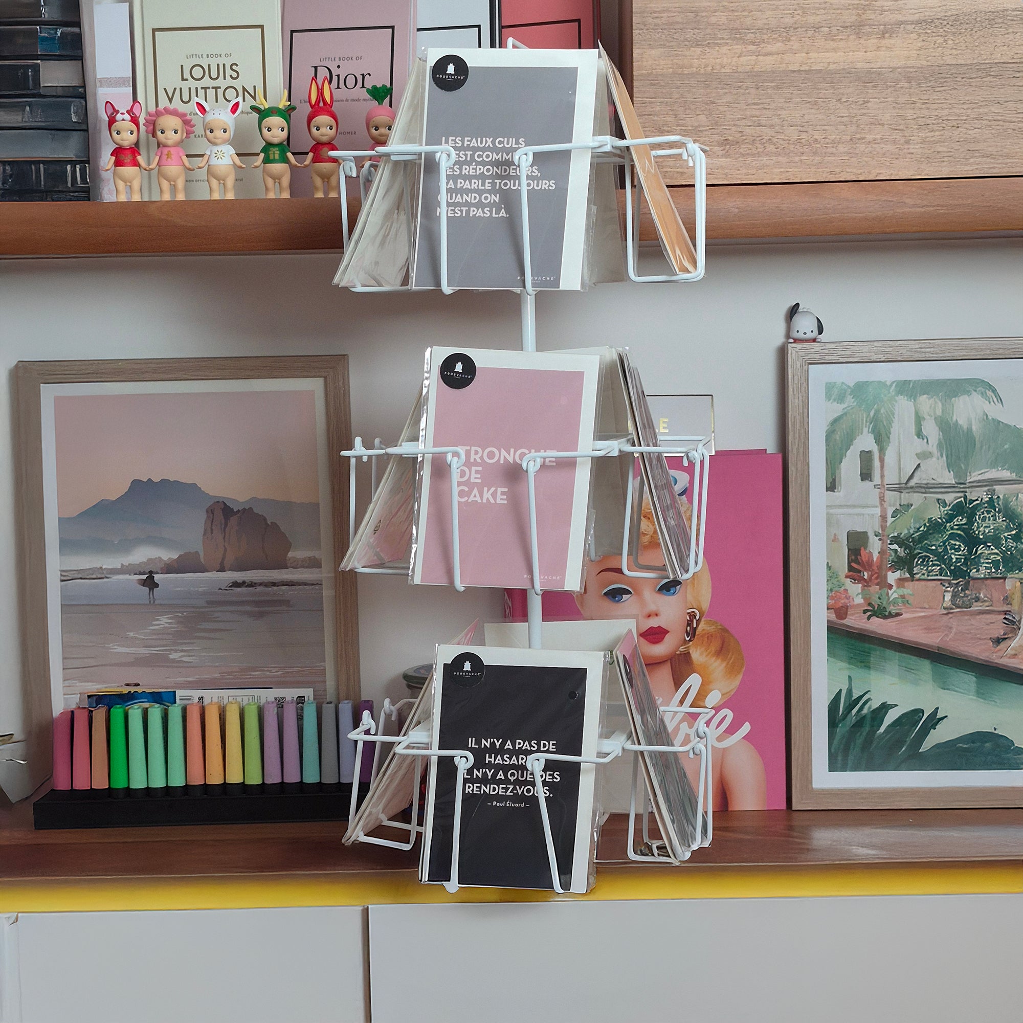 Carte postale message Faux Culs