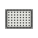 Set de table en vinyle rectangulaire — modèle Machio
