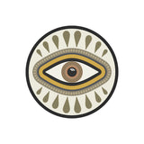 Dessous de verre en vinyle rond — modèle Tilia