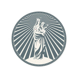 Set of 6 vinyl coasters Good Mother