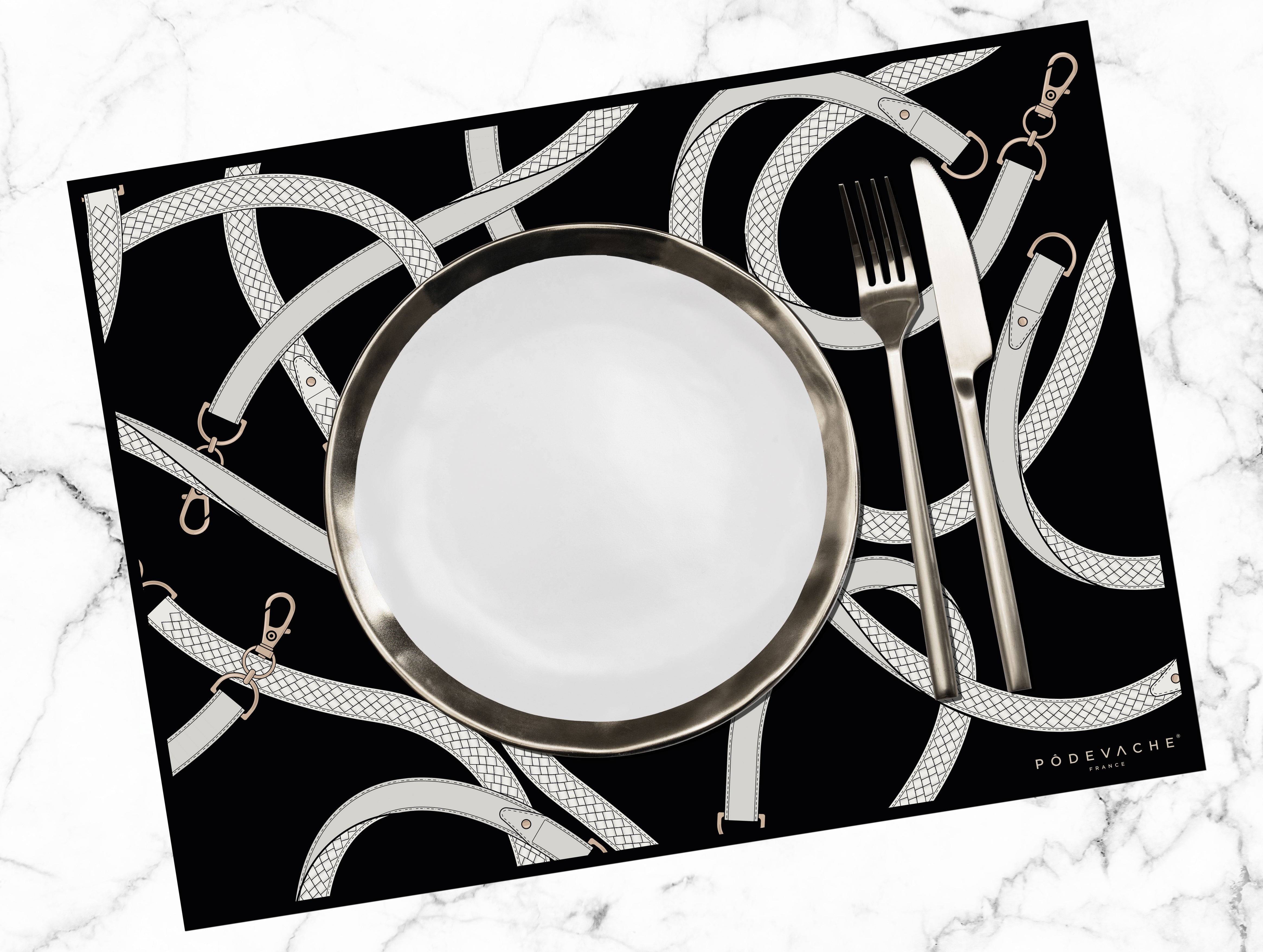 Lytton vinyl placemat