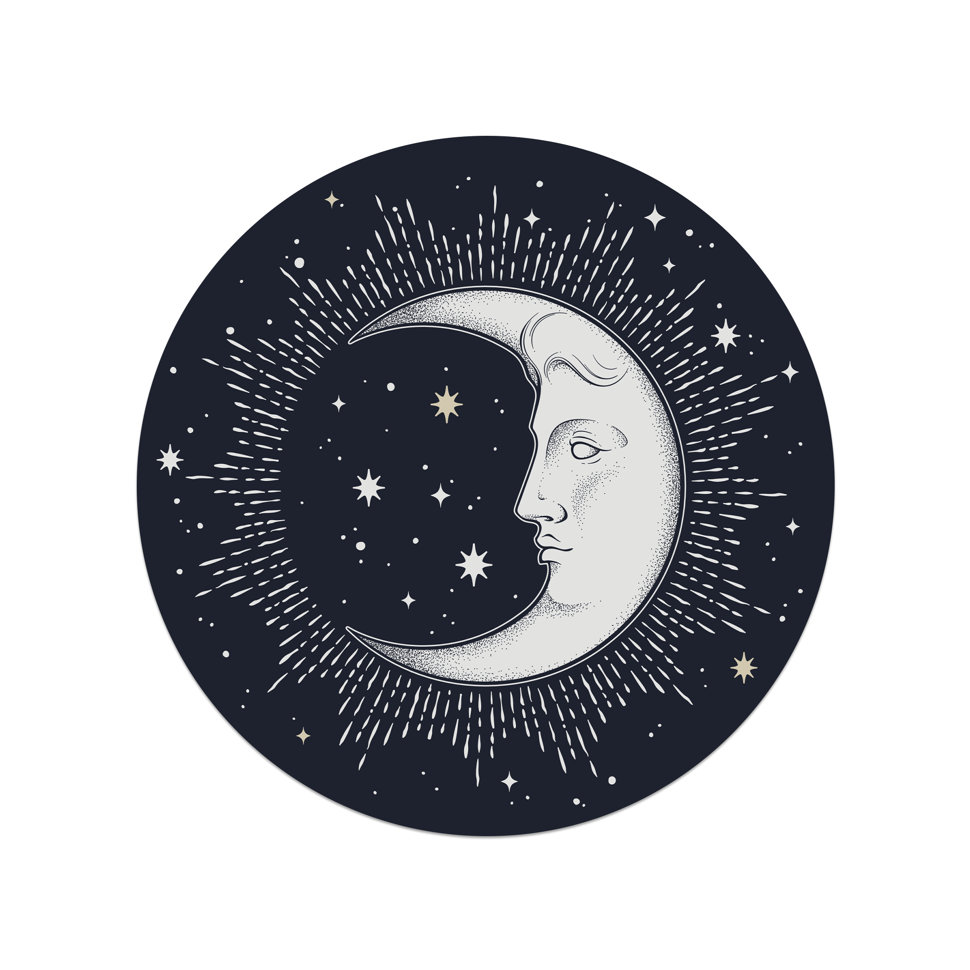 Set de table vinyle Lune