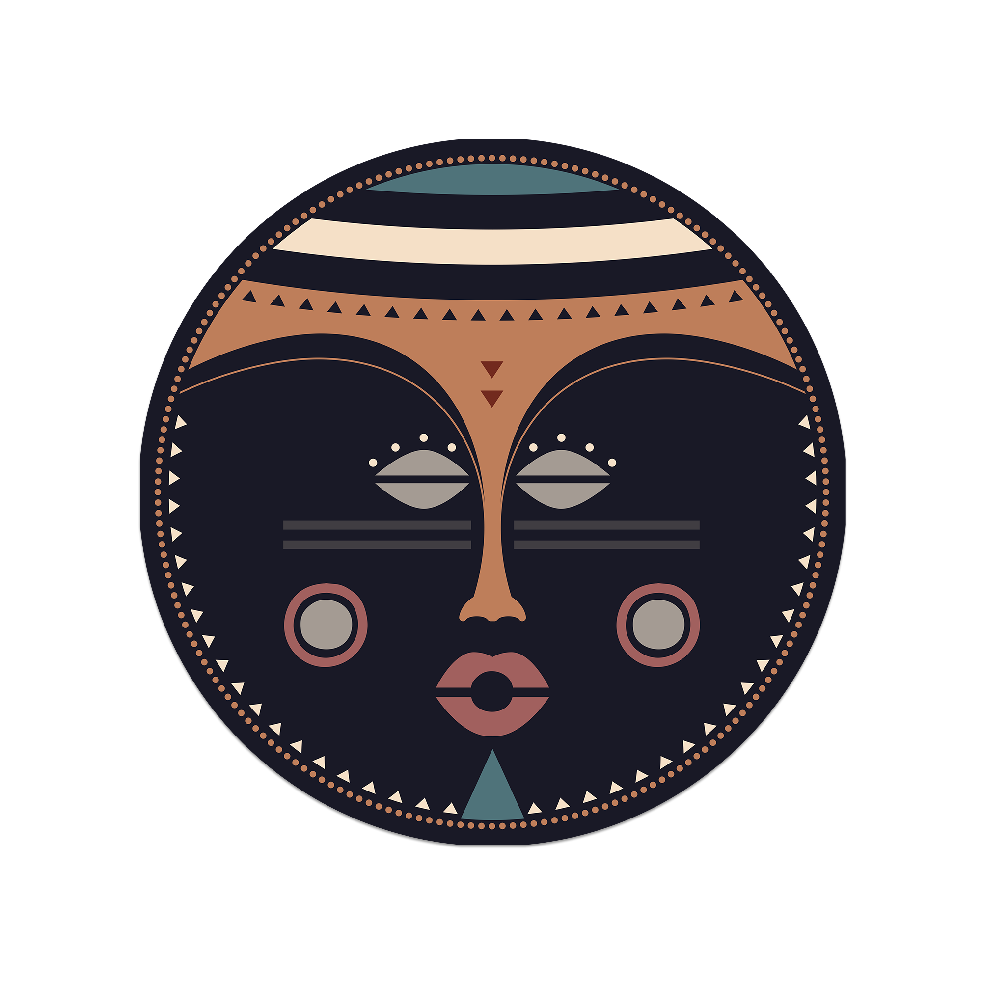 Set de table vinyle Mula