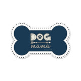 Tapis gamelle en vinyle — modèle Dog Mama forme d'os - Chien