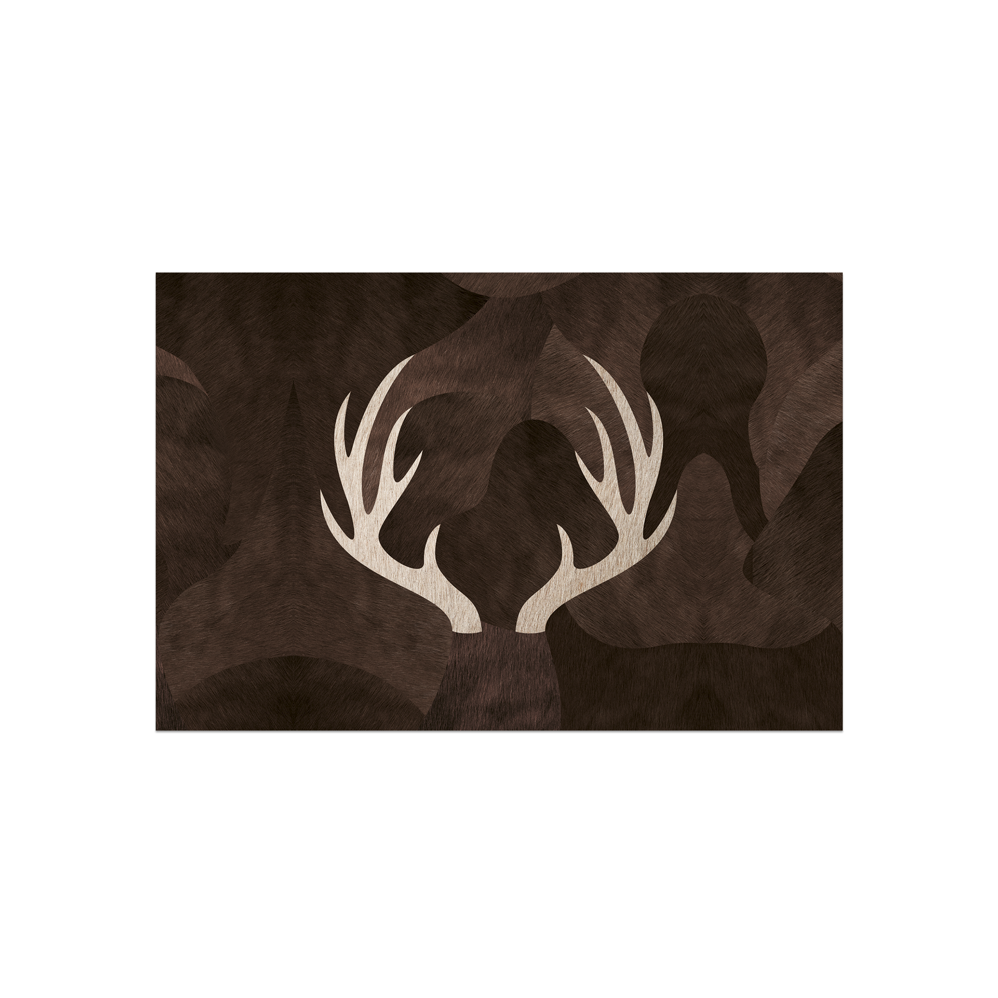 Tapis velours Cornes de Cerf