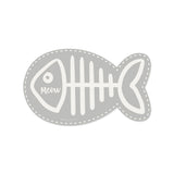 Meow vinyl fish bowl mat - Cat